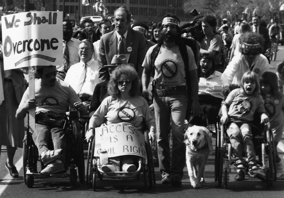 Picture of ADAPT protest