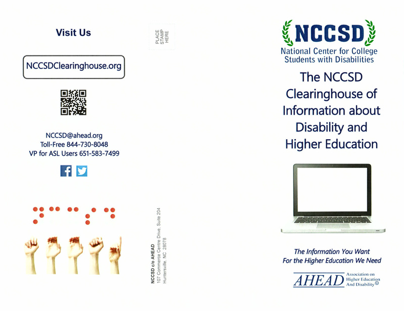 Picture of NCCSD Clearinghouse Brochure